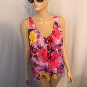 Plus size Tankini top size 24
